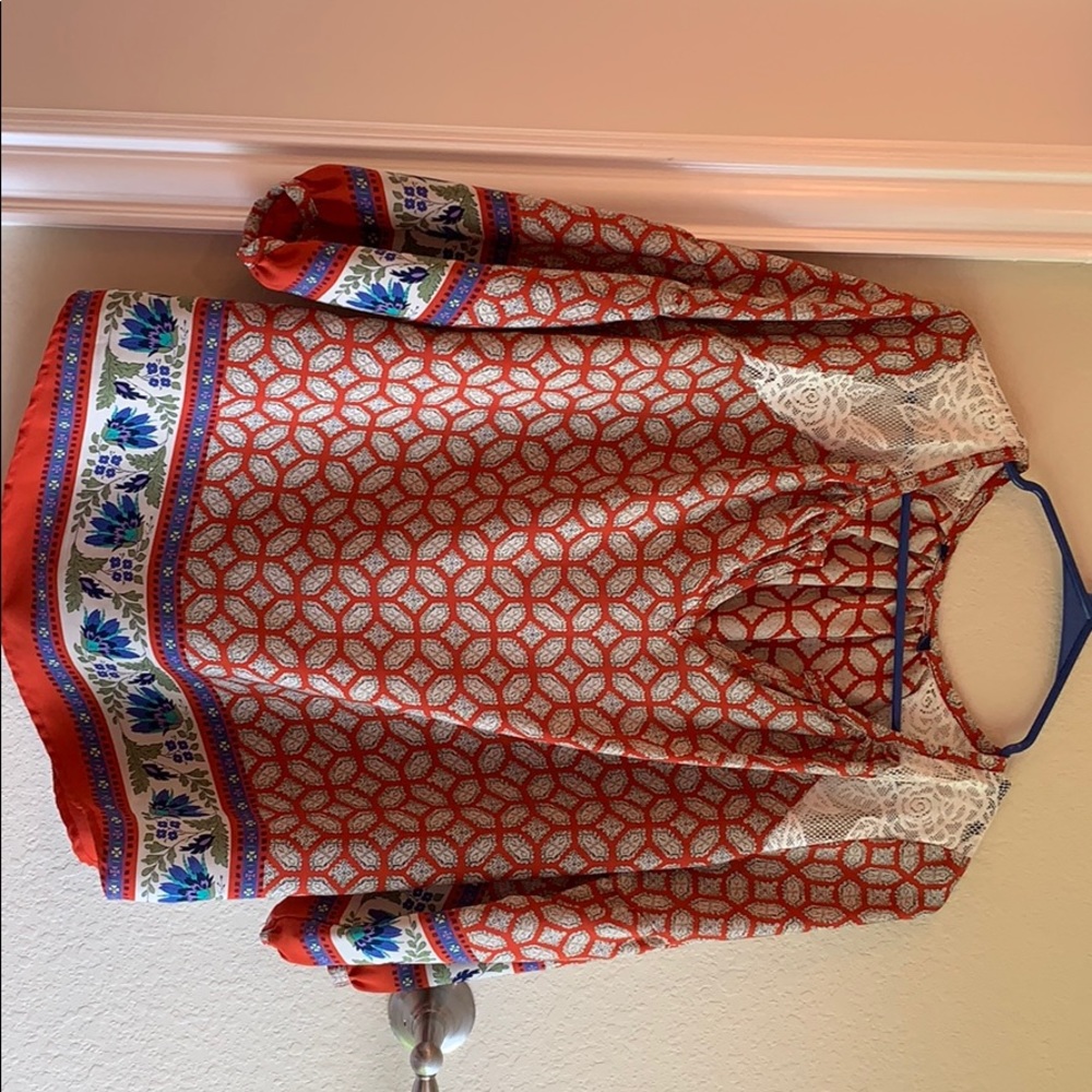 3/4 sleeve blouse